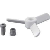 （株）フロンケミカル NR2681-006 フロンケミカル　ジェット型８Φ羽根のみ（ＰＴＦＥ＋ＰＥＥＫ）