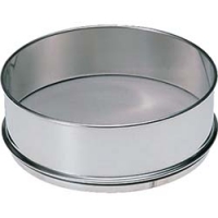 （株）テラオカ 12-0938-02 テラオカ　ふるい（内径）φ１００×（深さ）Ｈ４５（ｍｍ）目開き：４．７５ｍｍ