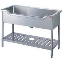 タニコー（株） TTS-F120NB タニコー　舟型シンクホース付ＳＵＳ３０４