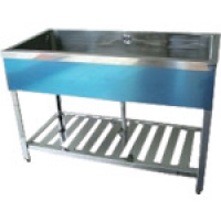 （株）東製作所 HPC1-1200 アズマ　一槽シンクＢＧ無ホース付　１２００×６００×８００