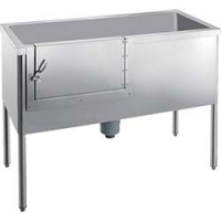 （株）テラオカ 10-1105-08 テラオカ　ＳＵＳ４３０ドッグバスバックガ－ドなし１２００×５５０×９００