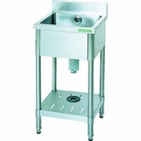 タニコー（株） TA-1S-45 タニコー　一槽シンク（ホース１本付）