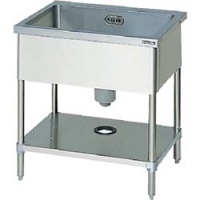 （株）東製作所 AP3-1500H アズマ　三槽キャビネットシンク　１５００×６００×８００