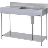 （株）東製作所 EKPM1-1000R アズマ　ポ－タブル一槽水切シンク右水槽　１０００×４６０×７５０