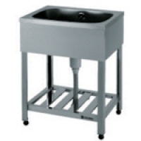 （株）東製作所 KPC1-400 アズマ　一槽シンクＢＧ無ホース付　４００×４５０×８００