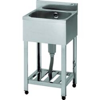 （株）東製作所 HP1-750 アズマ　一槽シンク（ホース付）　７５０×６００×８００