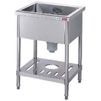 タニコー（株） TTS-1S-90NB タニコー　一槽シンク（ホース１本付）