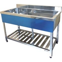 （株）東製作所 HP1-1200 アズマ　一槽シンク（ホース付）　１２００×６００×８００