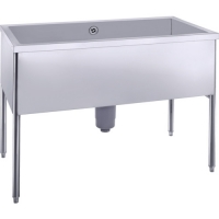 （株）テラオカ 10-1105-05 テラオカ　ＳＵＳ４３０ドッグバスバックガ－ドなし１０００×６００×９００