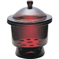 柴田科学（株） 017380-210 ＳＩＢＡＴＡ　デシケーター　中板付　茶　２１０ｍｍ