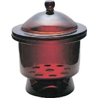 柴田科学（株） 017380-120 ＳＩＢＡＴＡ　デシケーター　中板付　茶　１２０ｍｍ