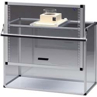 （株）サンプラテック 0249 サンプラ　卓上フード（安全スライド扉）　１０００Ｈ型