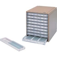 日本亚速旺 ASONE   2-159-01 ＡＳ　オペクト整理箱本体　９段