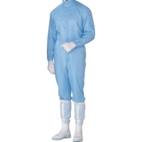 日本绿安全 MIDORI C1515B-3L ミドリ安全　立体裁断構造超静電クリーンウェア