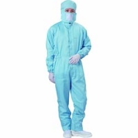 （株）ブラストン BSC-11410E-B-M ブラストン　ケミカルリサイクルフード付カバーオール－青－Ｍ