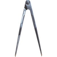 シンワ測定（株） 77543 シンワ　鋼製コンパス　超硬チップ付Ｄ－２　２５ｃｍ