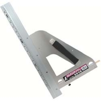 シンワ測定（株） 77803 シンワ　丸ノコガイド定規　エルアングル４５０ｍｍ　取手付　左きき用