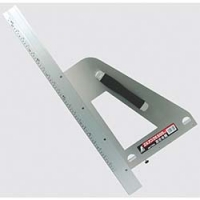 シンワ測定（株） 77805 シンワ　丸ノコガイド定規　エルアングル６００ｍｍ　取手付　左きき用