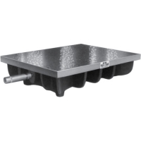 （株）ユニセイキ BSJB-2525 ユニ　Ｂ＆Ｓ型定盤　Ｂ級　２５０ｘ２５０ｍｍ