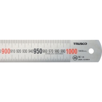 日本中山 TRUSCO  TSU-100 ＴＲＵＳＣＯ　直尺シルバースケール　１０００ｍｍ