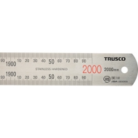 日本中山 TRUSCO  TSU-200 ＴＲＵＳＣＯ　直尺シルバースケール　２０００ｍｍ