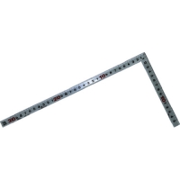 シンワ測定（株） 10027 シンワ　曲尺　シルバー３０ｃｍ裏面１尺併用目盛　赤数字入