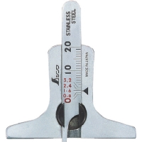 シンワ測定（株） NO.19300 シンワ　タイヤ溝測定ゲージ