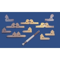 フジツール（株） L300M4 フジ　ラジアスゲ－ジＬ型　測定サイズ　２．１～４．０　２０枚