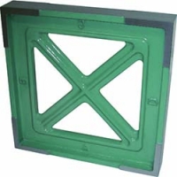 （株）藤田製作所 NO.440-320X320X50 ＦＵＪＩＴＡ　鋳鉄製四直角マスター