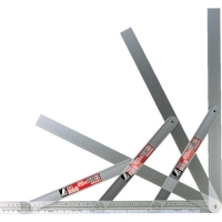 シンワ測定（株） NO62572 シンワ　アルミ自由金９０ｃｍ目盛付