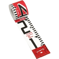 （株）ＴＪＭデザイン SYR-05P タジマ　シムロンロッド長さ　５ｍ／裏面仕様　２０ｃｍアカシロ／紙函