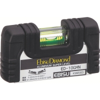 （株）エビス ED-10GMN エビスダイヤモンド　磁石付Ｇレベル・土木用　シルバー　１００ｍｍ