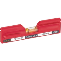 （株）エビス ED-POKR エビスダイヤモンド　ポケットレベル　レッド