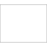 土牛産業（株） 04127 ＤＯＧＹＵ　ビューボードホワイトＤ－２Ｗ用プレート（無地）