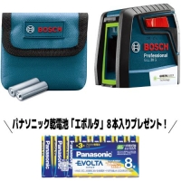 ボッシュ（株） GLL30GSET ボッシュ　クロスライングリーンレーザー＋エボルタ乾電池セット