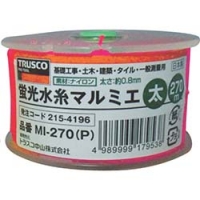 日本中山 TRUSCO  MI-270（P） ＴＲＵＳＣＯ　蛍光水糸マルミエ　太　２７０ｍ　ピンク