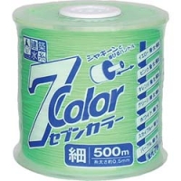 （株）たくみ 4809 たくみ　７ＣＯＬＯＲ　細　グリーン　５００Ｍ