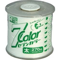 （株）たくみ 4813 たくみ　７ＣＯＬＯＲ　太　ホワイト　２７０Ｍ