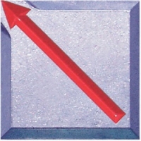 ＳＴＳ（株） SH-4 ＳＴＳ　境界用標示板（貼付用）ＳＨ－４　（１０枚入）