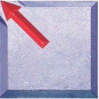 ＳＴＳ（株） SH-14 ＳＴＳ　境界用標示板（貼付用）ＳＨ－１４　（１０枚入）