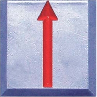 ＳＴＳ（株） SH-5 ＳＴＳ　境界用標示板（貼付用）ＳＨ－５　（１０枚入）