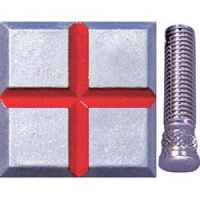 ＳＴＳ（株） SU-6 ＳＴＳ　境界用標示板（埋込用）ＳＵ－６　（４枚入）