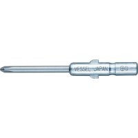 （株）ベッセル DS73-0-1.5-40 ベッセル　ショックレスビット　ＤＳ７３（＋）０×１．５×４０