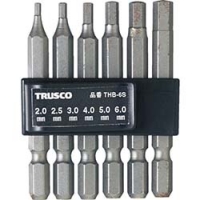 日本中山 TRUSCO  THB-6S ＴＲＵＳＣＯ　六角ビットセット