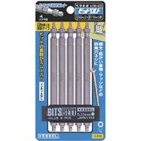 （株）ベッセル BW403 ベッセル　スクエア両頭ビット５本組　ＳＱ２×１１０ｍｍ