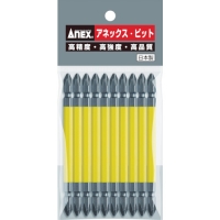 日本安力士 ANEX  AC-14M-2-65 アネックス　カラービット　＋２×６５　（１Ｐｋ（袋）＝１０本入）