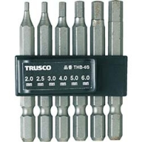 日本中山 TRUSCO  THBI-40 ＴＲＵＳＣＯ　六角ビット　６５Ｌ　４．０ｍｍ