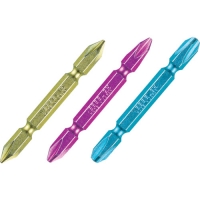 （株）ベッセル IR141565 ベッセル　彩ビット２本組（両頭）ＩＲ　＋１／－５×６５ｍｍ