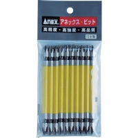日本安力士 ANEX  AC-14M-1-110 アネックス　カラービット　＋１×１１０　（１Ｐｋ（袋）＝１０本入）