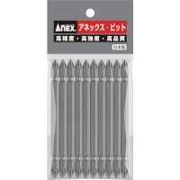日本安力士 ANEX  AP-14-1-110 アネックス　パワービット１０本組　両頭＋１×１１０　（マグネットなし）
